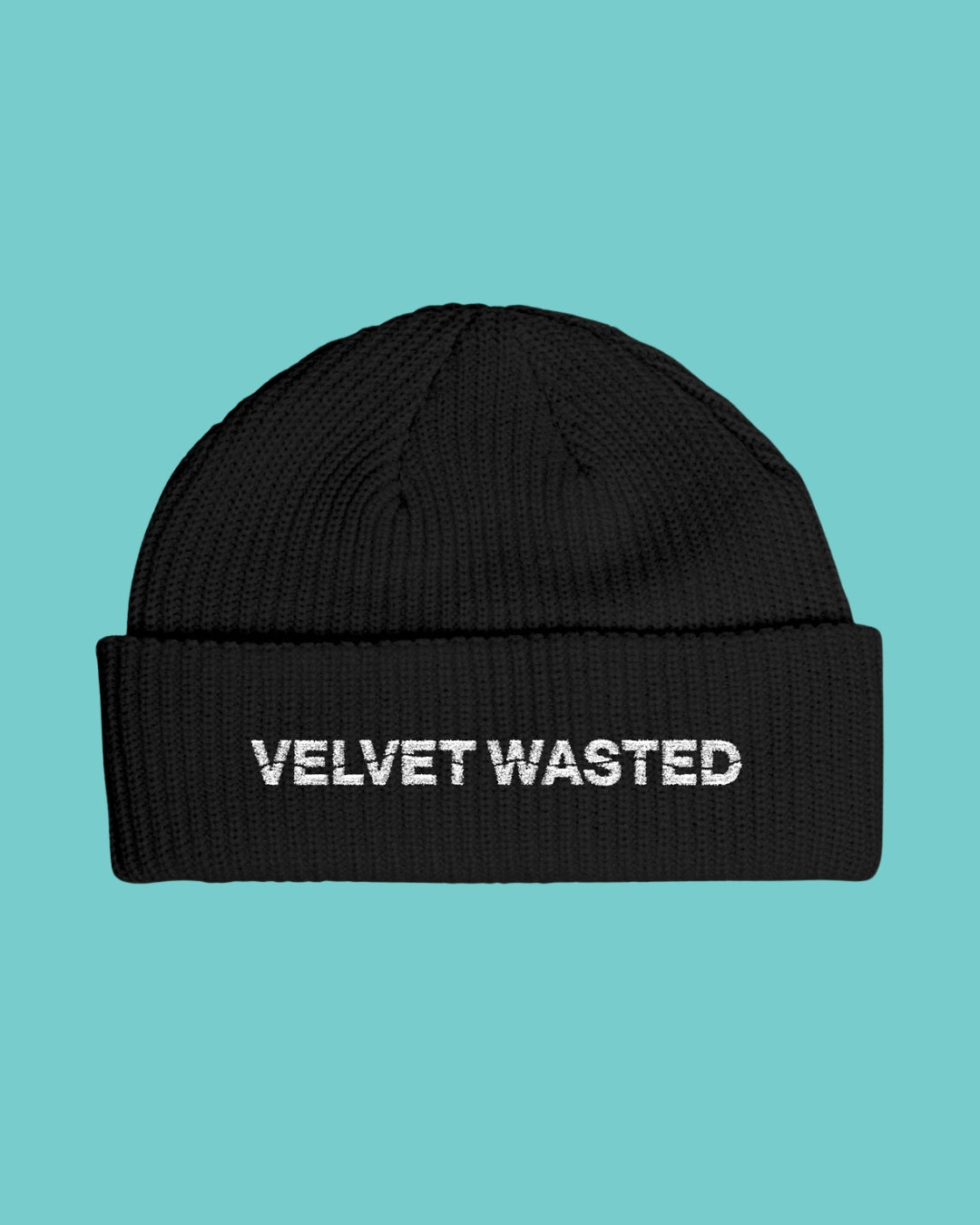 Velvet Wasted Cuff Beanie